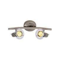 EUROLUX S22SC MINI DISC SATIN CHROME SPOT LIGHT