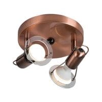 EUROLUX S23C MINI DISC COPPER SPOT LIGHT