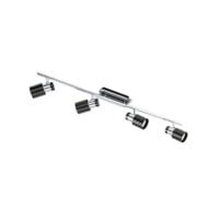 EUROLUX S374B DAVIDA BLACK & CHROME SPOT LIGHT