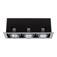 RADIANT AJ63-SS SATIN SILVER 340MM TILT DOWNLIGHT