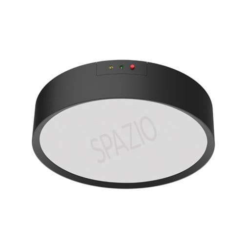 SPAZIO 4514.1830E EMERGENCY BLACK CEILING LIGHT Discount Lighting