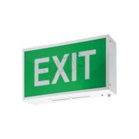 SPAZIO 4650.02 WHITE WALL MOUNT LED EXIT SIGN