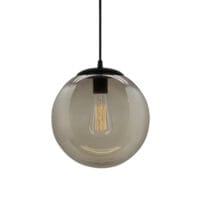 SPAZIO 8546.300 PALLA FUMO SMOKEY GREY PENDANT