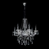 230v 40W E14 6 Arm Crystal Chandelier
