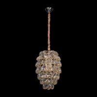 230v 40W E14 Diana Amber Crystal Chandelier