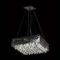 230v 40W G9 Large Magma Crystals Pendant