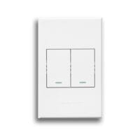 MAJOR-TECH VETI 3 3VW100 2X4 2 LEVER DIMMER SWITCH, WHITE